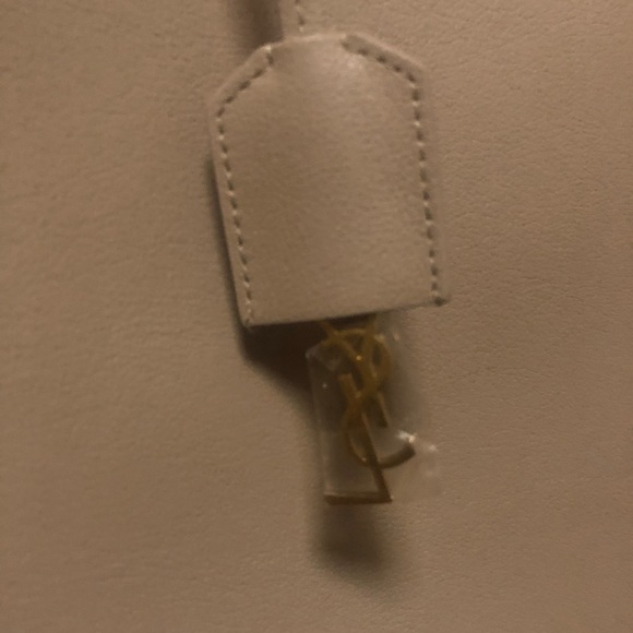 (New) Saint Laurent Bold shopping tote nude - Picture 5 of 14